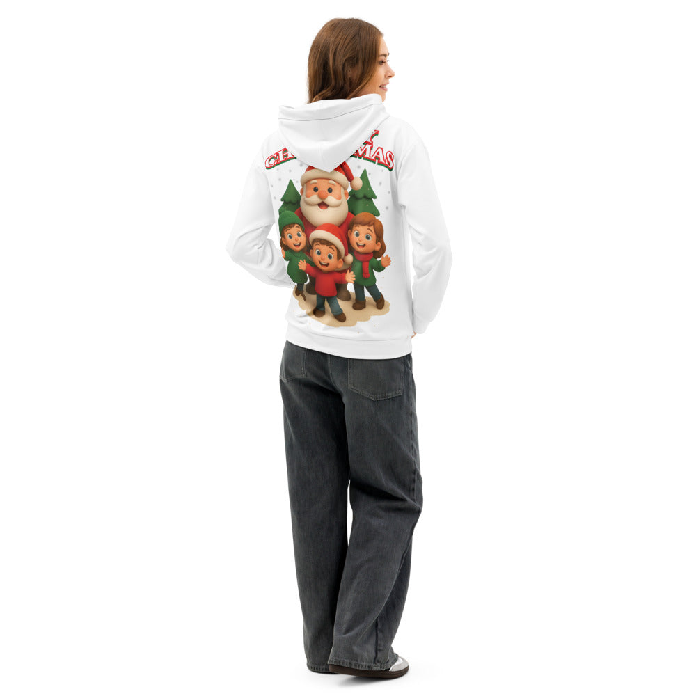 Unisex cotton hoodie (Merry Christmas)