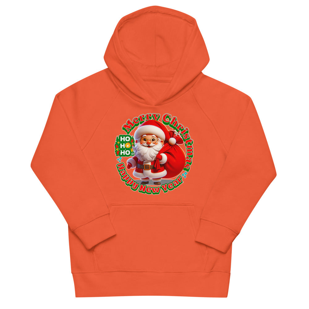 Kids eco hoodie (Merry Christmas)