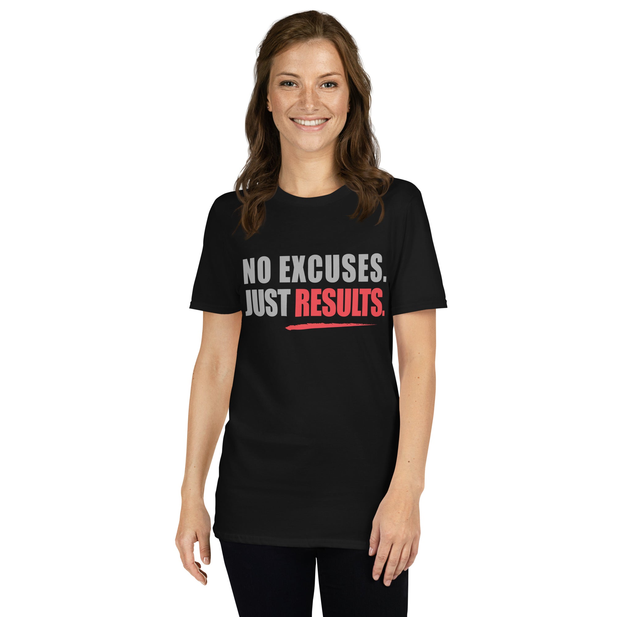 Short-Sleeve Unisex T-Shirt (No Excuses, Just Results)