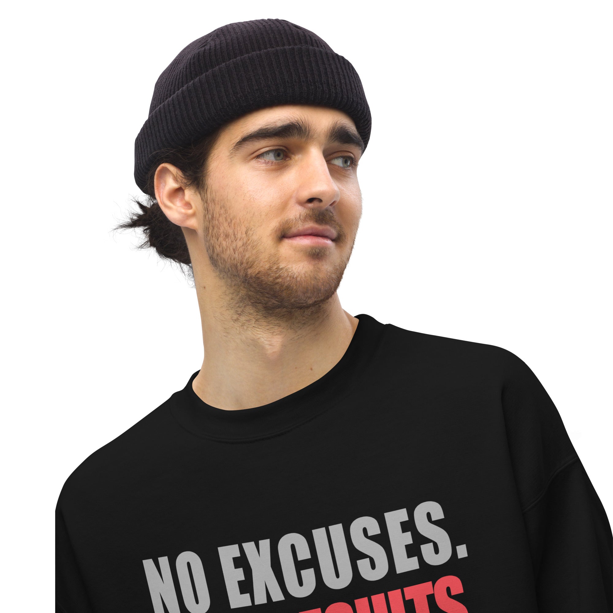Unisex Sweatshirt (No Excuses, Just Results)