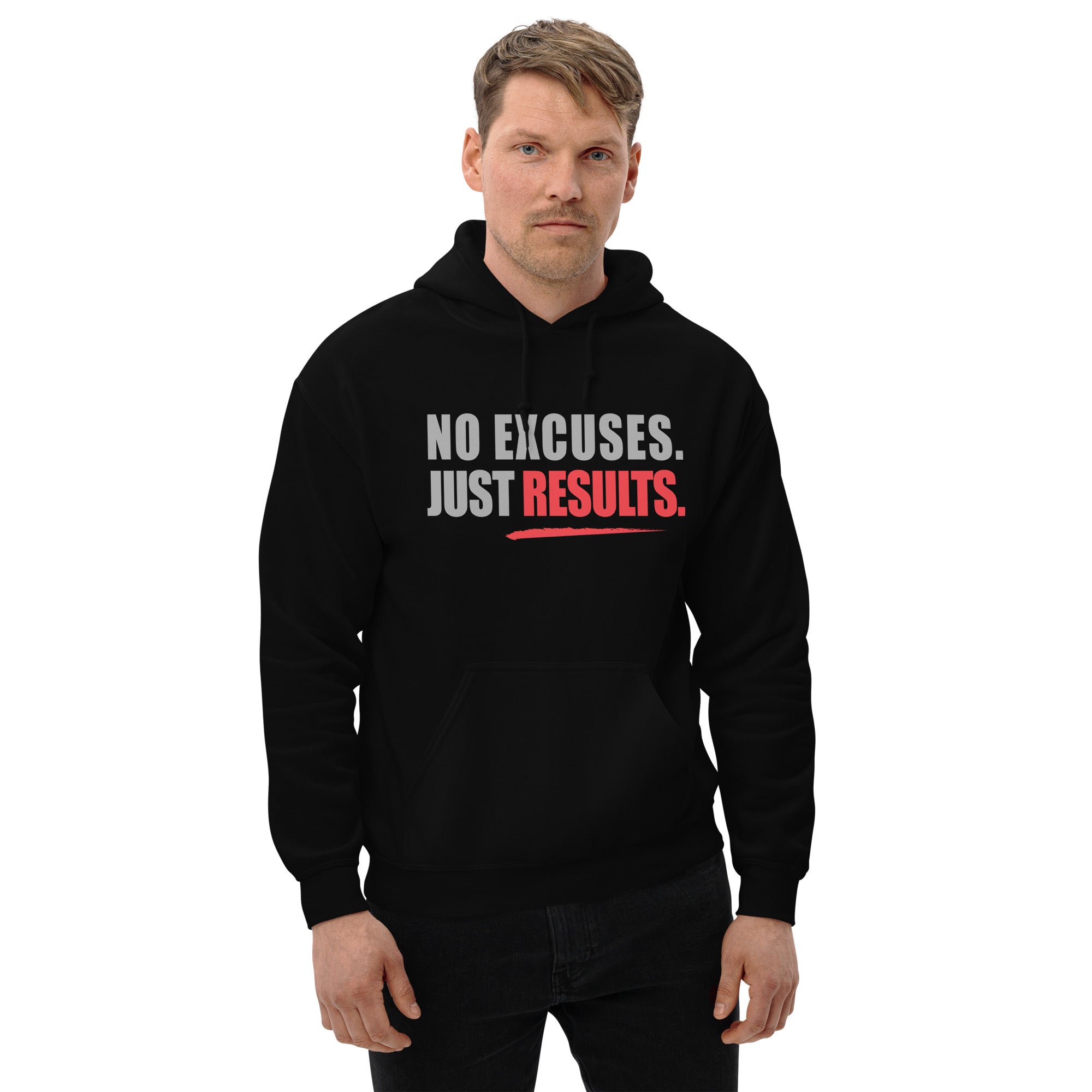 Unisex Hoodie (No Excuses, Just Results)