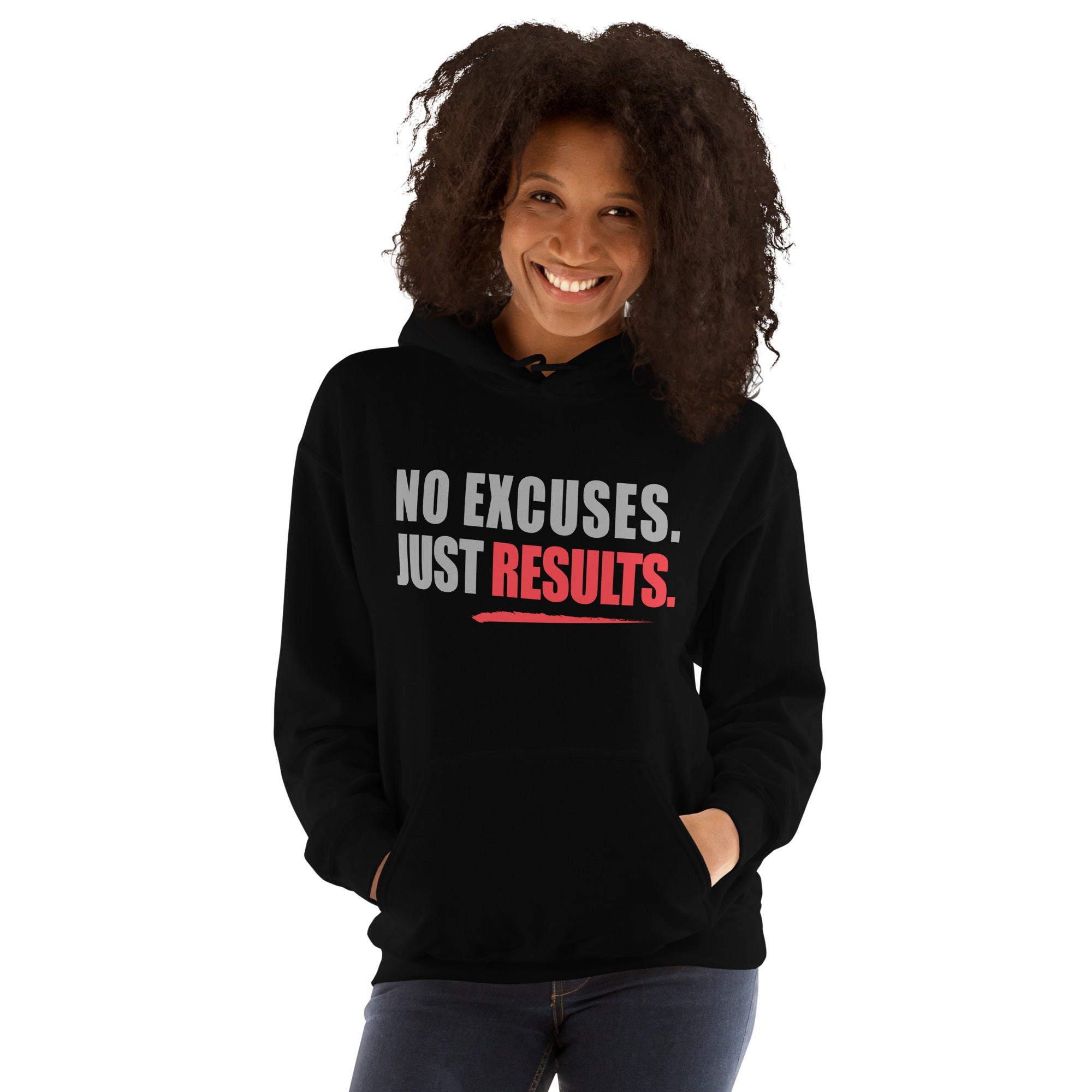 Unisex Hoodie (No Excuses, Just Results)